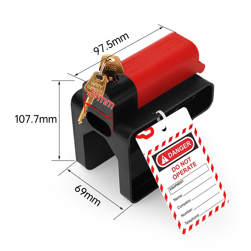 Блокиратор шарового крана со встроенным замком FPQ1 Блокиратор шарового крана со встроенным замком FPQ1