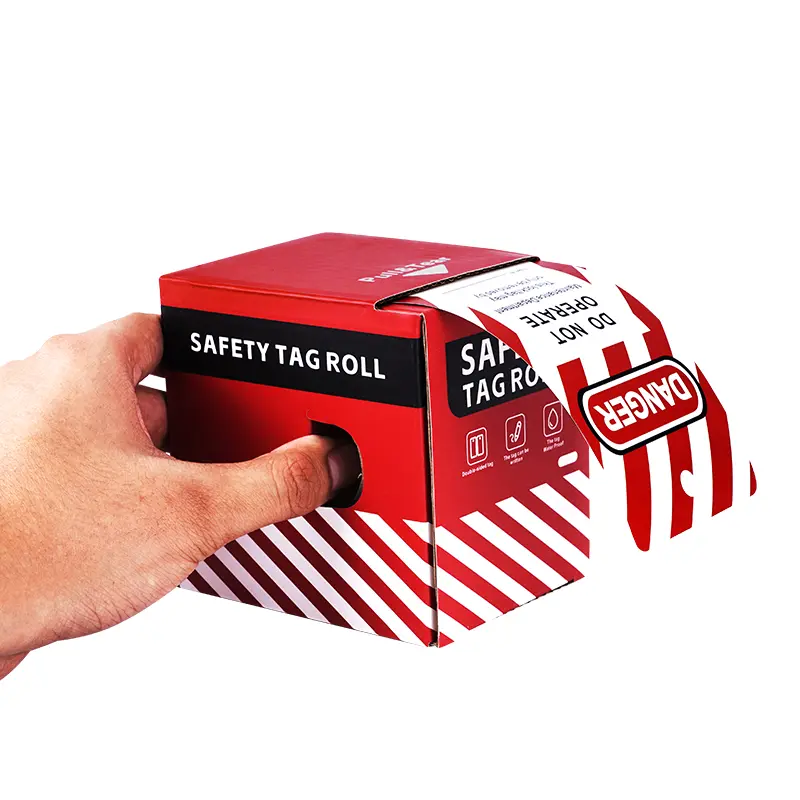 Информационная бирка LOTO в рулоне "Do not operate" 200 шт, STR001 Информационная бирка LOTO в рулоне "Do not operate" 200 шт, STR001